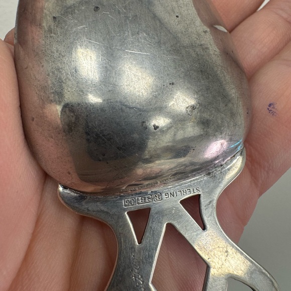 Antique Cartier Sterling silver large medicine spoon 43.7g - Picture 5 of 8